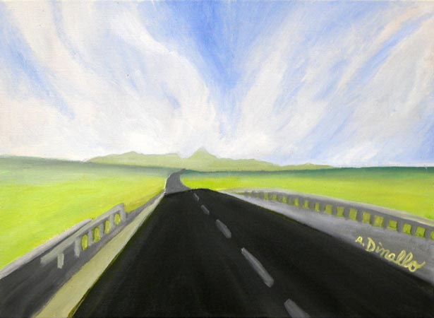 Arizona Acrylic on Canvas, 16 x 12 in. For Sale