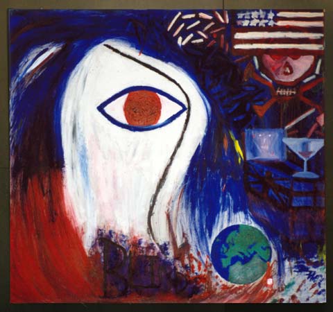 Blind - Persian Gulf War Acrylic on Canvas, 48 x 48 in.
