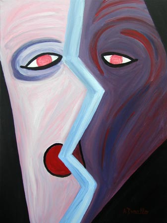 I am Not Your Slave Acrylic on Canvas, 18 x 24 in.