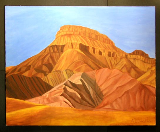 Utah Acrylic on Canvas, 24 x 30 in. For Sale